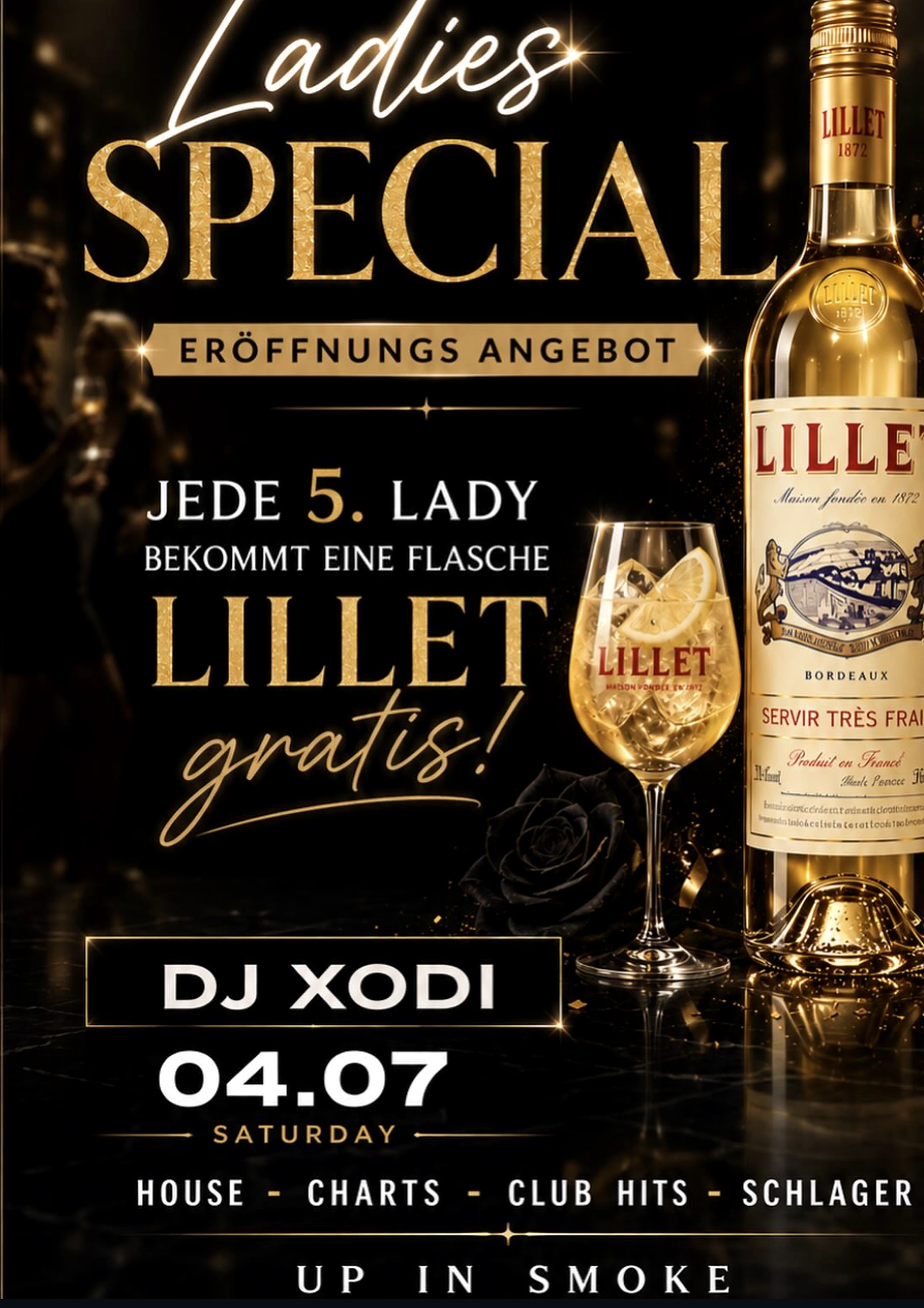 Ladies Special Event bei Up in Smoke